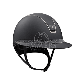 Samshield 2.0 Miss Shield Shadow Mat Black - Frontal Band Ultra Fine Rock Night Shade - Trim Chrome Black - Blazon Ultra Fine Rock Night Shade