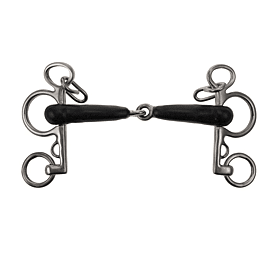 Abbey Vulcanite Jointed Pelham 4