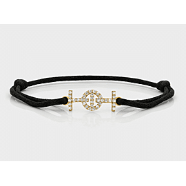 TOTI Equestrian Challenge Cord Armband Diamond