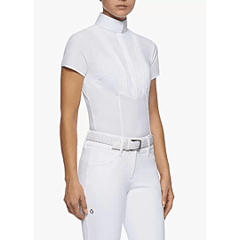 Cavalleria Toscana Wedstrijdshirt American | Korte Mouw | Dames