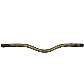 Dy'on Brass Clincher V-Shaped Browband
