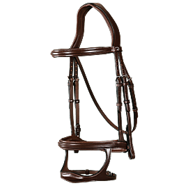 Dy'on Double Noseband Bridle - New English Collection