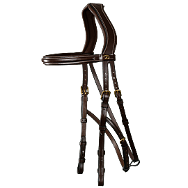 Dy'on Hackamore Bridle - D Collection