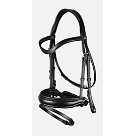 Dy'on Crank Noseband Bridle With Flash Matte L - Working by Dy'on