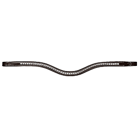 Dy'on Stirnriemen In V-Form - Silberbeschlâgen - US Collectie 