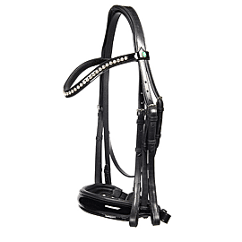 LJ Double Bridle New Pro Dressage Patent