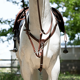 Antares Borsstuig Precision | voor Dubbel Zweetblad Zadel