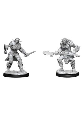 Nolzur's Miniatures: Bugbear Barbarian & Rogue