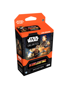 SW: Unlimited - A Lawless Time Spotlight Deck Display Leia Organa