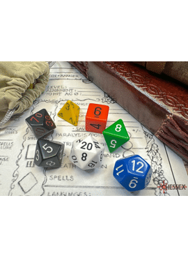 Nostalgia Poly Dice Set 