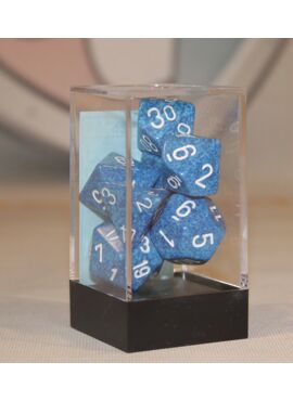 Speckled Poly Dice: Water