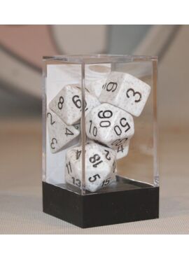 Speckled Poly Dice: Arctic Camo