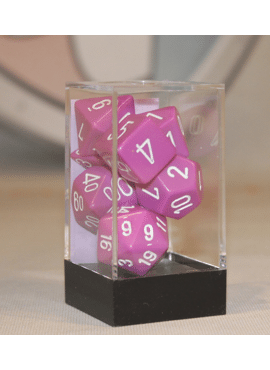 Opaque Poly Dice: Light Purple