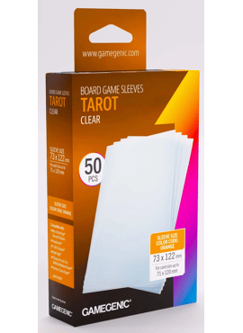 GameGenic Board Game Sleeves: Orange (Tarot)