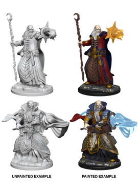 Nolzur's Miniatures: Human Male Wizard