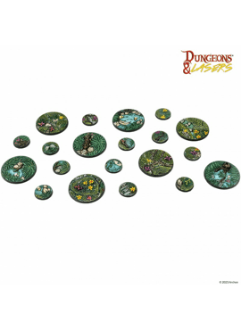 Dungeons and Lasers: Detailed Bases Pack