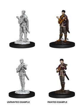 Nolzur's Miniatures: Female Half-Elf Bard