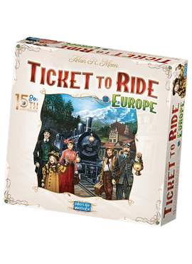 Ticket To Ride Europe: 15 jaar Editie 