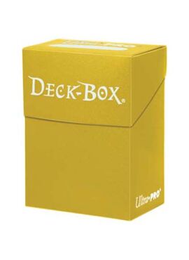 Deckbox: Solid Yellow