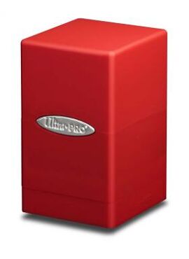 Satin Tower Deckbox: Red