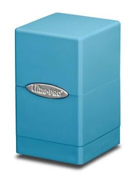 Satin Deckbox: Light Blue