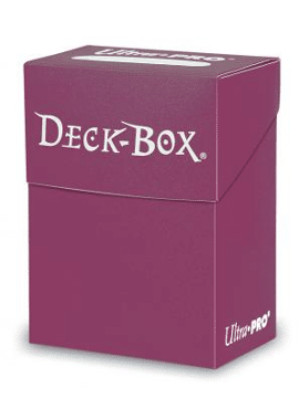 Deckbox: Solid Blackberry