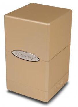 Satin Deckbox: Caramel