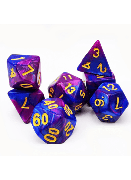 Gemini RPG Set – Blue/Purple