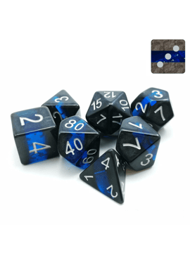 Mineral Rocks RPG Set – Sapphire