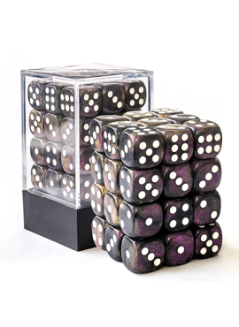 Moonstone D6 Brick: Purple (12 mm)
