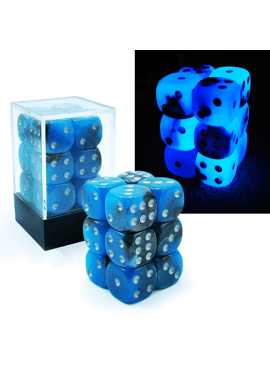Two-Tone D6 (16 mm) - Blue Dawn