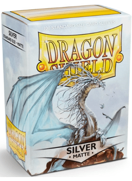 Dragon Shields: Matte Silver