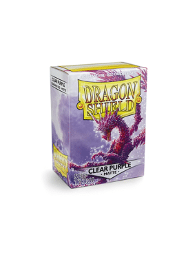 Dragon Shields: Matte Clear Purple