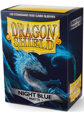 Dragon Shields: Matte Night Blue 