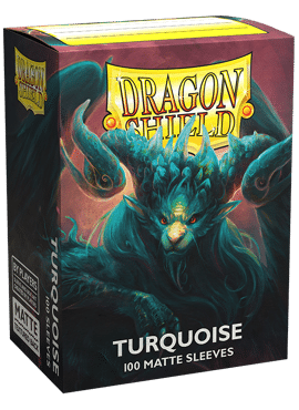 Dragon Shields: Matte Turquoise