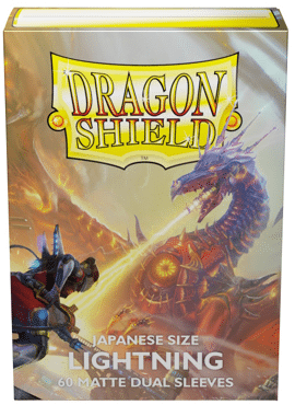 Dragon Shields Japanese Dual Matte: Lightning