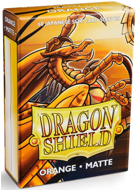 Dragon Shields: Japanese Matte Orange