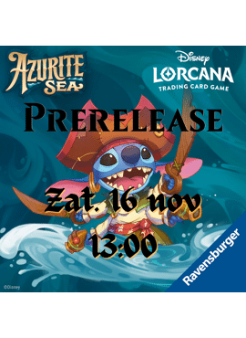 Lorcana Azurite Sea Prerelease 2 -- Zaterdag Namiddag