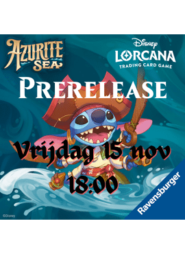 Lorcana Azurite Sea Prerelease 1 -- Vrijdag Avond