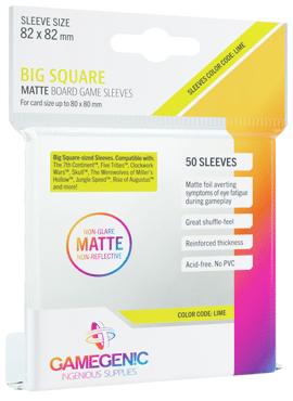 GameGenic Matte Big Square Sleeves