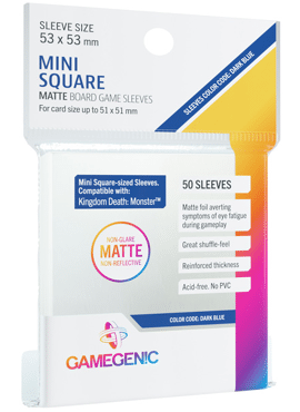 GameGenic Matte Mini Square Sleeves