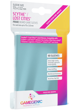 GameGenic Board Game Sleeves Magenta