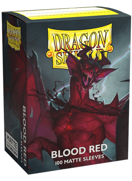 Dragon Shields: Matte Blood Red