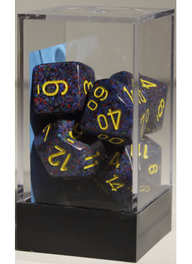 Speckled Poly Dice: Twilight