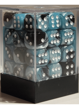 Gemini D6 Dice Block: Black - Shell
