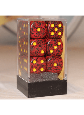 Speckled D6 Large Dice Block: Mercury