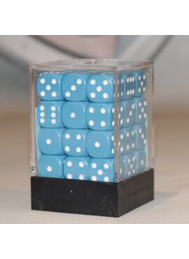 Opaque D6 Dice Block: Light Blue