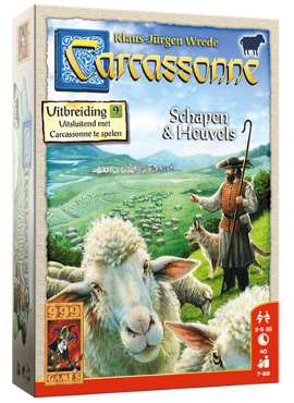 Carcassonne: Schapen & Heuvels