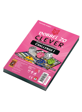 Dobbel zo Clever Challenge Scoreblok