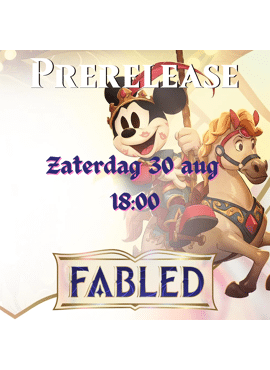 Lorcana Fabled Prerelease 2 -- Zaterdag Namiddag